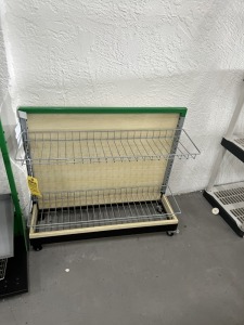 ROLLING DISPLAY RACK - 35''W x 32''H x 12''D (LOCATED IN PEMBROKE PARK, FL)