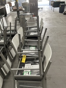 BROWN & WHITE CHAIRS (LOCATED IN PEMBROKE PARK, FL)