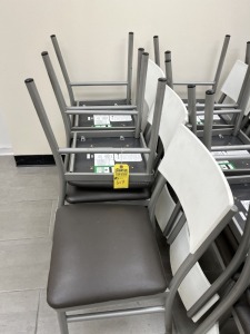 BROWN & WHITE CHAIRS (LOCATED IN PEMBROKE PARK, FL)