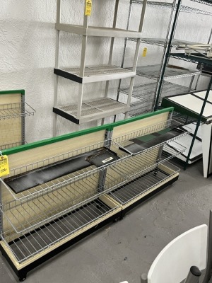 ROLLING DISPLAY RACKS - 35''W x 32''H x 12''D (LOCATED IN PEMBROKE PARK, FL)