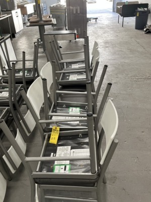 BROWN & WHITE CHAIRS (LOCATED IN PEMBROKE PARK, FL)