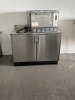 STAINLESS STEEL REFRIGERATED CABINET WITH 2 DOORS - 4'W x 30''D (LOCATED IN PEMBROKE PARK, FL)