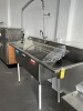 3-COMPARTMENT SINK WITH FAUCET & SPRAYER - 7'W x 27''D (LOCATED IN PEMBROKE PARK, FL)