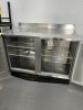 STAINLESS STEEL REFRIGERATED CABINET ON WHEELS WITH 2 DOORS (LOCATED IN PEMBROKE PARK, FL) - 3