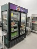 TRUE REFRIGERATED DRINK COOLER WITH 2 GLASS DOORS (LOCATED IN PEMBROKE PARK, FL)