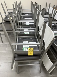 BROWN & WHITE CHAIRS (LOCATED IN PEMBROKE PARK, FL)