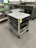 SHORT ROLLING BREAD RACK (LOCATED IN PEMBROKE PARK, FL) - 2