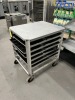 SHORT ROLLING BREAD RACK (LOCATED IN PEMBROKE PARK, FL) - 3