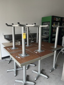 ASSORTED TABLES - 2- 4-TOP / 9- 2-TOP (LOCATED IN PEMBROKE PARK, FL)