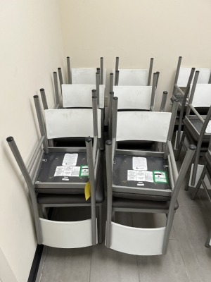 BROWN & WHITE CHAIRS (LOCATED IN PEMBROKE PARK, FL)