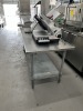 STAINLESS STEEL PREP TABLE - 72''W x 30''D (LOCATED IN PEMBROKE PARK, FL) - 2