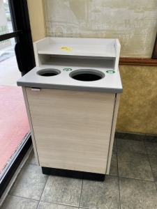 TRASH RECEPTACLE (LOCATED IN PLANTATION, FL)