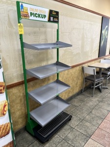 ROLLING METAL SHELVING UNIT (LOCATED IN PLANTATION, FL)