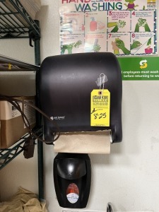 WALL MOUNTED DISPENSERS - PAPER TOWEL / SOAP (LOCATED IN PLANTATION, FL)