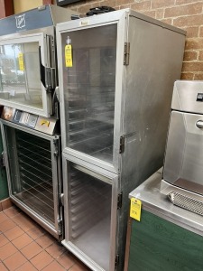 LOCKWOOD BREAD RACK WITH GLASS DOOR (LOCATED IN PLANTATION, FL)