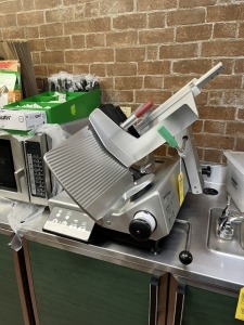 BIZERBA K-22 SLICER WITH BLADE SHARPENER & ACCESSORIES - SERIAL No. 12081842 (LOCATED IN PLANTATION, FL)