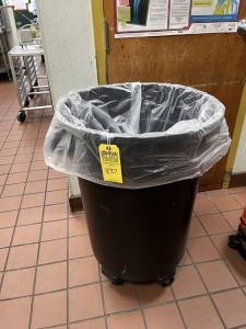 TRASH CAN ON WHEELS - 55 GALLON (LOCATED IN PLANTATION, FL)