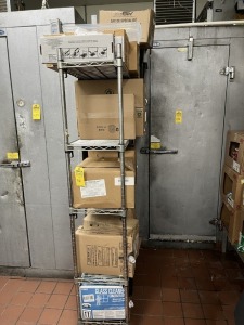 METRO RACK WITH 5 SHELVES (LOCATED IN PLANTATION, FL)