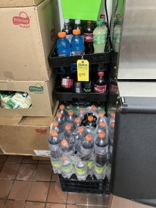 LOT ASSORTED DRINKS - PEPSI, DR PEPPER, GATORADE, ETC (LOCATED IN PLANTATION, FL)