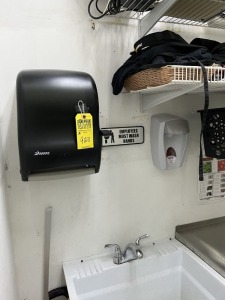 WALL MOUNTED DISPENSERS - NAPKIN / SOAP (LOCATED IN NAPLES, FL)
