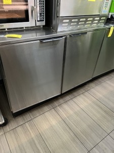 DUKE STAINLESS STEEL REFRIGERATED CABINET WITH 2 DOORS (LOCATED IN NAPLES, FL)