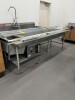SANDWICH COLD UNIT - 102''L x 3'D (GLASS HAS SOME CHIPS & CRACKS) (LOCATED IN PEMBROKE PARK, FL)