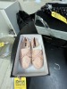 LOUIS VUITTON PINK MOCCASINS - SIZE 39