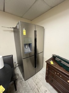 SAMSUNG RF323FMQDBSR STAINLESS STEEL 4-DOOR REFRIGERATOR
