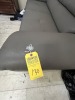 GRAY LEATHER SOFA - 3