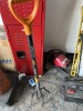 ASSORTED - STANLEY LEVEL / FISKERS FORKED TOOL / ROLLING METAL MAGNET - 2