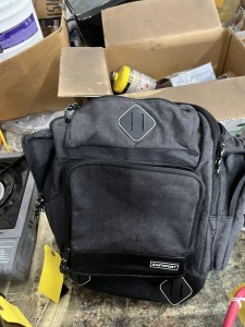 EAST SPORT BLACK & GRAY BACKPACK