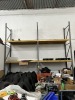 SECTIONS PALLET RACKING - APPROXIMATELY 18' HIGH x 8' WIDE - 4 CROSSBEAMS