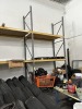 SECTIONS PALLET RACKING - APPROXIMATELY 18' HIGH x 8' WIDE - 4 CROSSBEAMS - 2