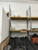 SECTIONS PALLET RACKING - APPROXIMATELY 18' HIGH x 8' WIDE - 4 CROSSBEAMS - 3