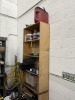 SHELVING UNIT WITH 5 SHELVES & CONTENTS (GROUT, BONDO, HOSE REEL, ETC) - 2