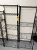 BLACK METRO RACKS - 5'x18''x12''