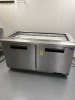 CENTRAL RESTAURANT PRODUCTS COLD STATION WITH LOW 2-DOOR COOLER