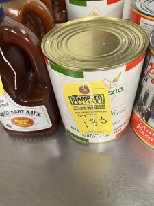 CANS SLICED OLIVES - 55oz