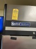 CENTRAL RESTAURANT STAINLESS STEEL REFRIGERATOR WITH 2 DOORS ON WHEELS - 4