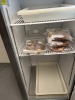 CENTRAL RESTAURANT STAINLESS STEEL REFRIGERATOR WITH 1 DOOR ON WHEELS - 3