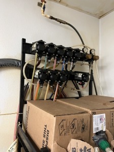 SODA DISPENSER SYSTEM WITH RACK