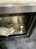 TRUE COLD PREP STATION WITH 2 DOOR LOW BOY COOLER - 3