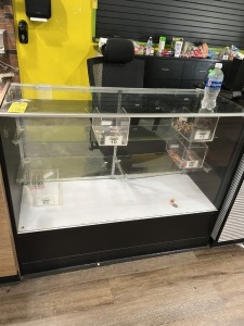 GLASS DISPLAY CASES - 48''x39''
