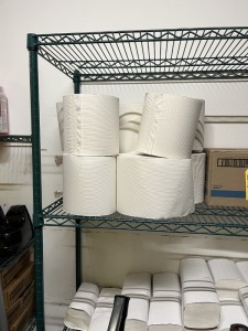 ASSORTED PAPER PRODUCTS - NAPKINS, PAPER TOWELS, ETC