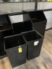 WOOD TRASH RECEPTACLES - 2
