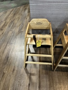 WOOD HIGH CHAIRS