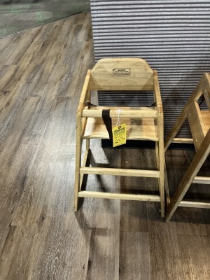 WOOD HIGH CHAIRS