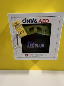 CINTAS AED AUTOMATED EXTERNAL DEFIBRILLATOR