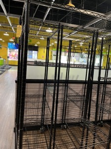 METRO RACKS ON WHEELS