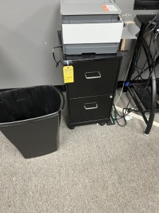 FILE CABINET WITH 2 DRAWERS